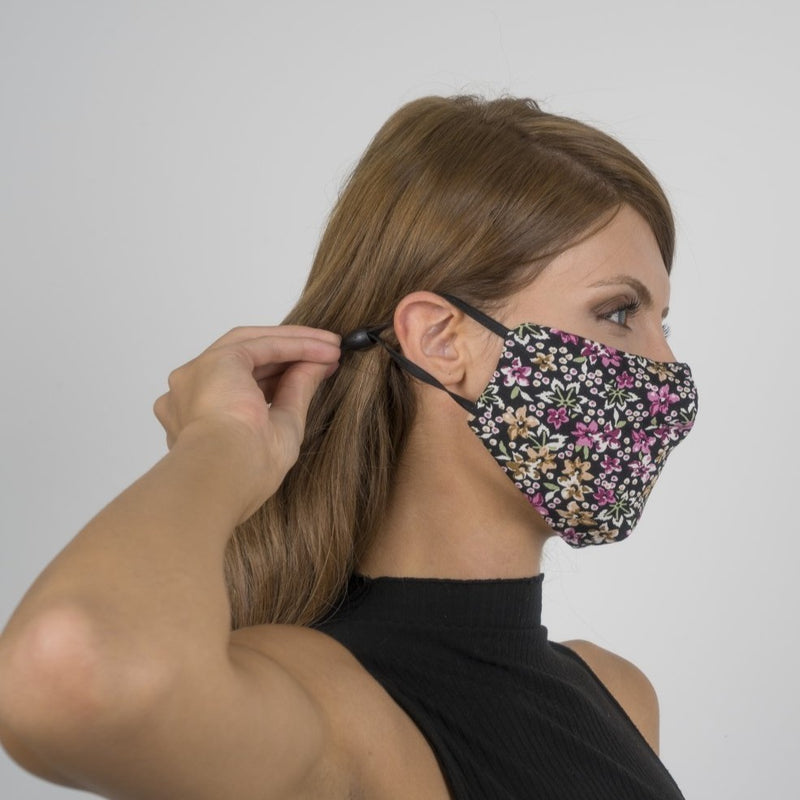 Colorful Face Mask 01 | Washable and Reusable Protecting Face for Adults - Currved