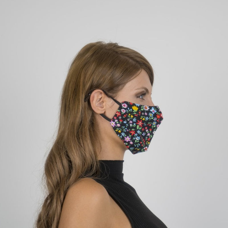 Colorful Face Mask 03 | Washable and Reusable Protecting Face for Adults - Currved