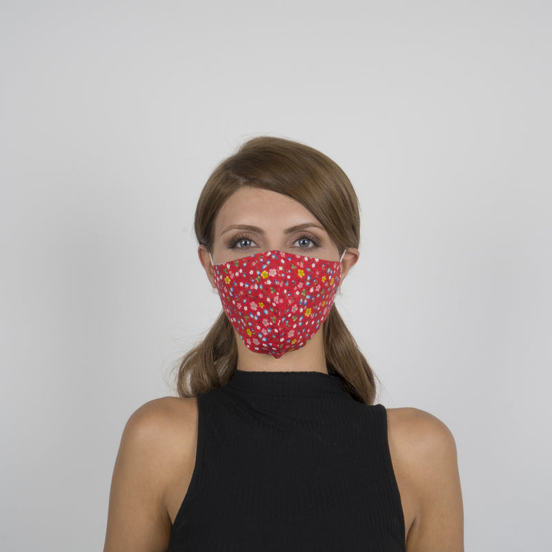 Colorful Face Mask 07 | Washable and Reusable Protecting Face for Adults - Currved