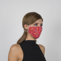 Colorful Face Mask 07 | Washable and Reusable Protecting Face for Adults - Currved