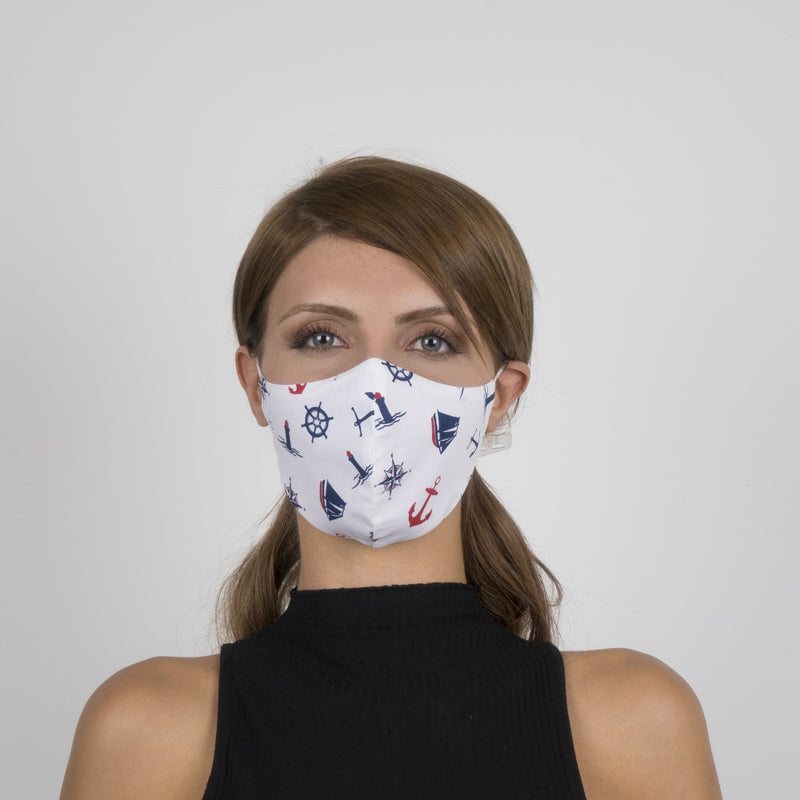 Colorful Face Mask 12 | Washable and Reusable Protecting Face for Adults - Currved
