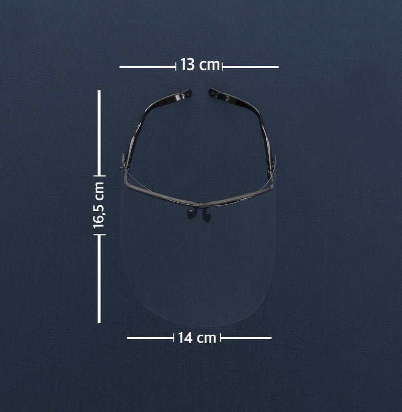 Face Protective Glasses - Currved