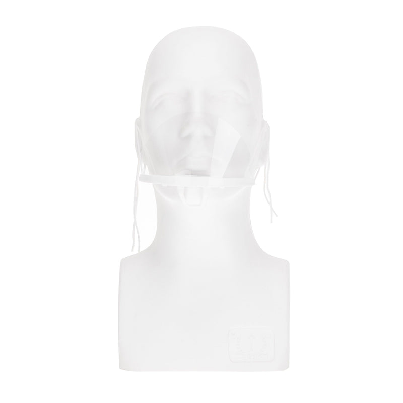 Face Mouth Shield | Face Mouth Guard White - Currved