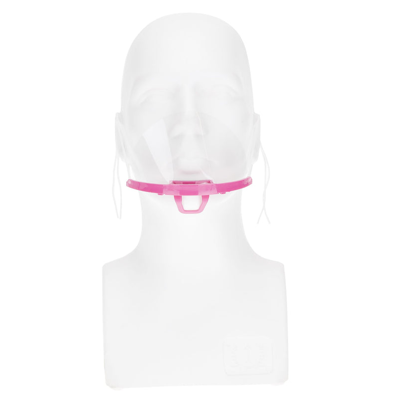 Face Mouth Shield | Face Mouth Guard Pink - Currved