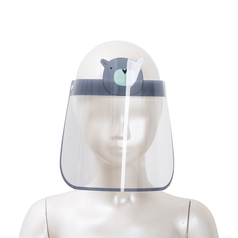 Magic Visors Face Shield for Kids Grey - Currved