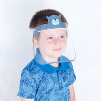 Magic Visors Face Shield for Kids Grey - Currved