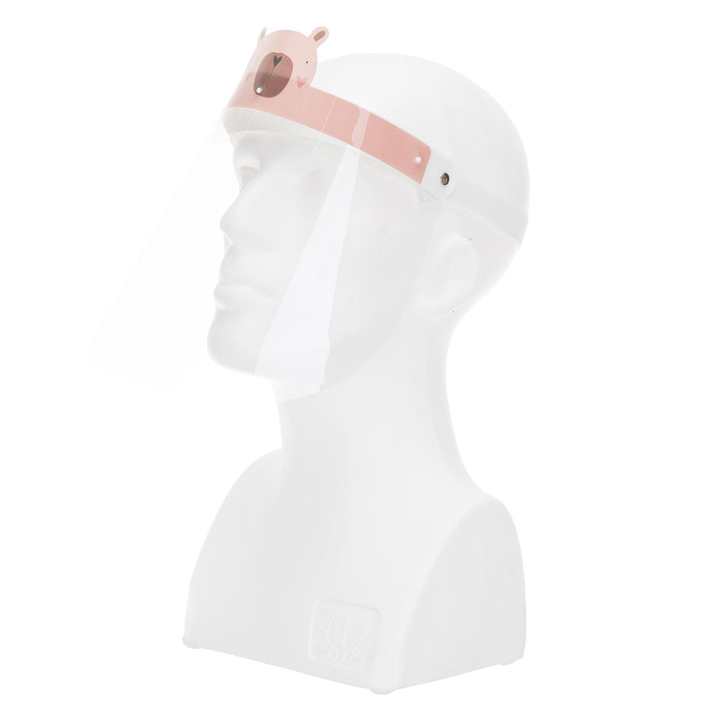 Magic Visors Face Shield for Kids Pink 2 - Currved