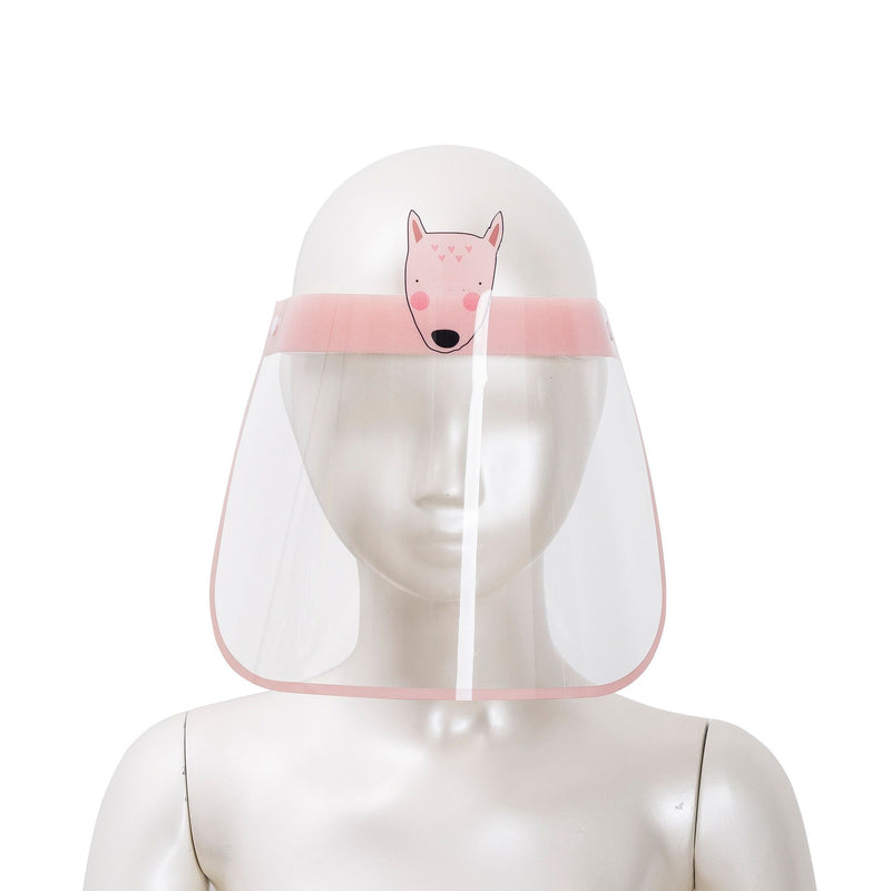 Magic Visors Face Shield for Kids Pink - Currved